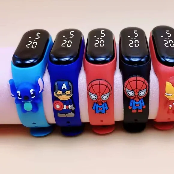 Disney Blue Lilo and Stitch Kids Digital Watch - Picture 9 of 10